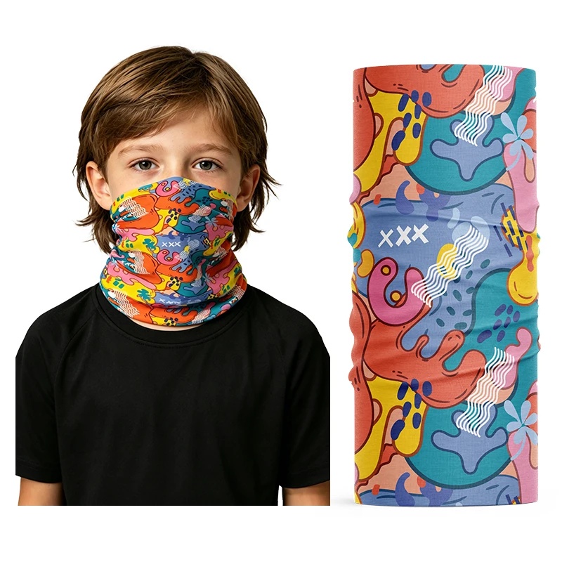 Pañuelo de cuello de seda hela - Kids Face Mask reseña y precio